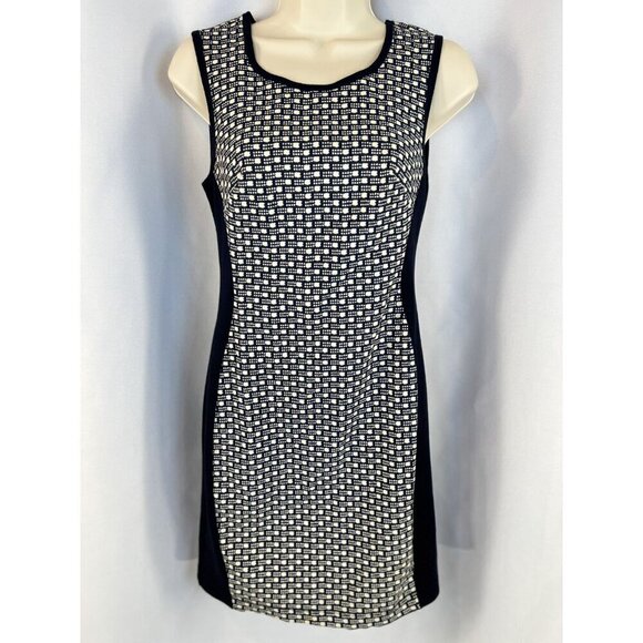 Bailey 44 Navy Blue White Sideline Dress $195 - Picture 4 of 14